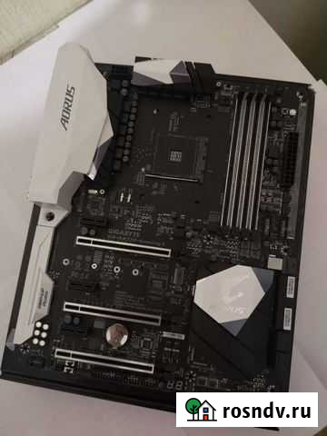 Материнская плата am4 Aorus ga-a x370 gaming 5 Иркутск - изображение 1