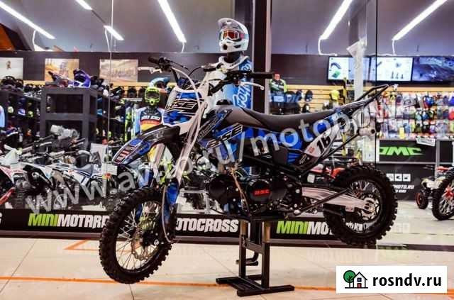 Питбайк BSE 125 Синий Новосибирск - изображение 1