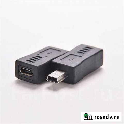Переходник, конвертер Mini USB Папа на Micro USB М Оренбург - изображение 1