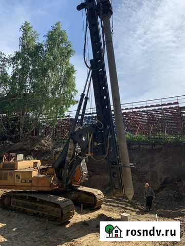 Свайные работы забивка свай сваебойная установка Иркутск - изображение 1