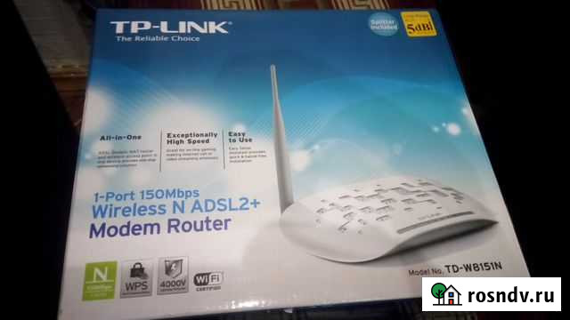 TP-Link TD-W8151N Modem Кострома - изображение 1