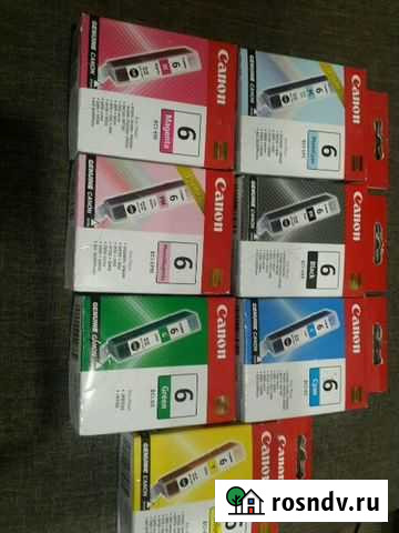 19 новых картриджей Canon 6 BCI для принтеров Екатеринбург - изображение 1