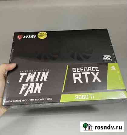 Новые видеокарты RTX 3060ti twin FAN OC Ростов-на-Дону
