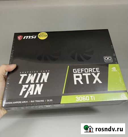 Новые видеокарты RTX 3060ti twin FAN OC Ростов-на-Дону - изображение 1