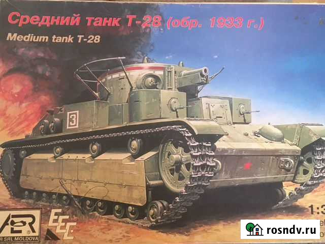 Модель танка Т-28 aer moldova Барнаул - изображение 1