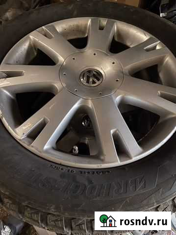 Диски литые R18 VW Tuareg (оригинал) 4 шт Уфа - изображение 1