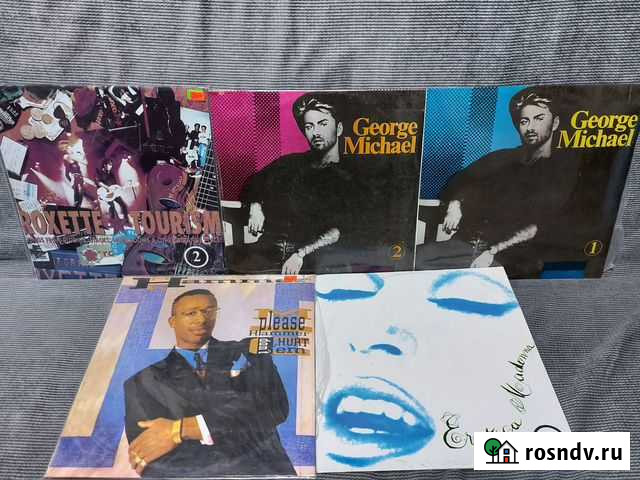 Lp Madonna/Roxette/George Michael/С хранения Барнаул - изображение 1