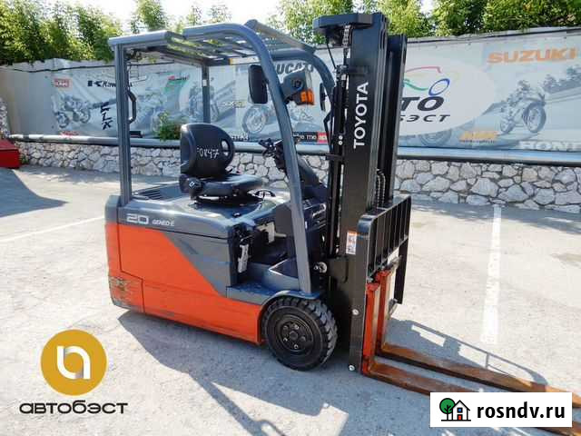 Вилочный погрузчик Toyota 8FBET20, 2018 Новосибирск - изображение 1