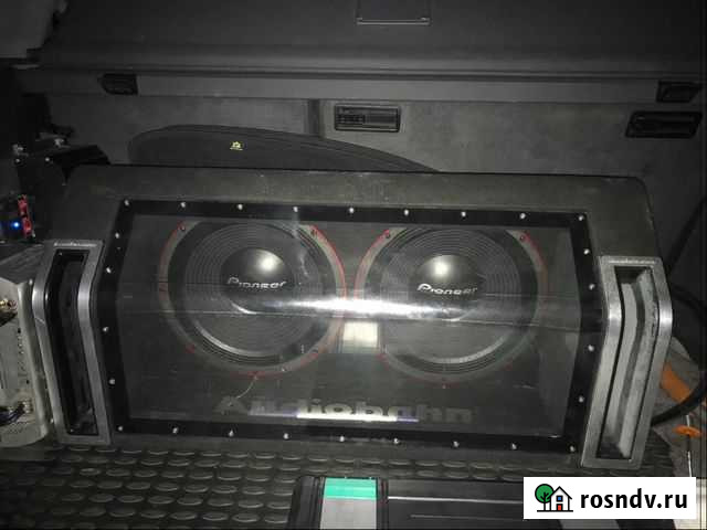 Сабвуфер Pioneer двойной Тюмень - изображение 1