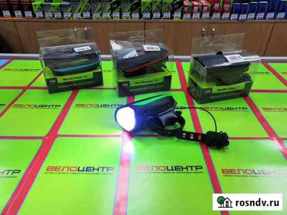 Велофонарь+сигнал(USB) HJ-7588 Белореченск
