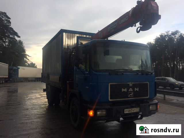 MAN 18 с КМУ, 1992 Подольск - изображение 1