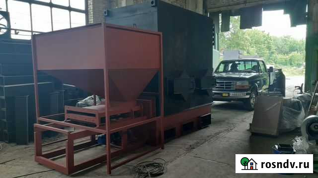Отопление цеха горбылем углем. Воздушное GRV1000 Красноярск - изображение 1