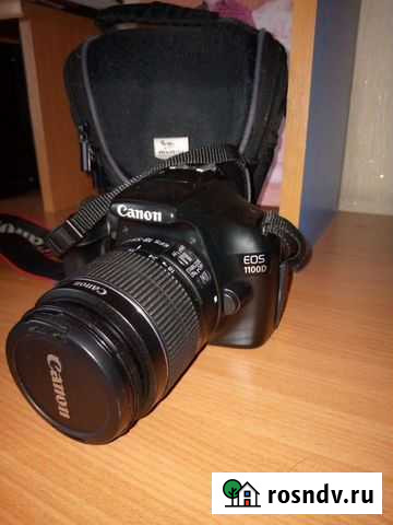 Зеркальный фотоаппарат canon eos 1100D Рубцовск - изображение 1