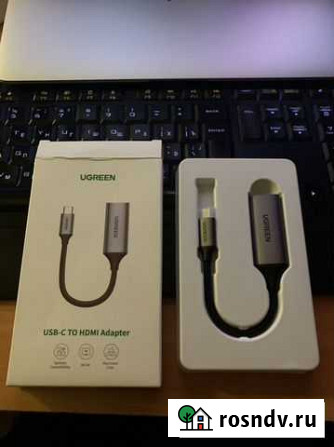 Адаптер usb c hdmi ugreen Новая Ладога - изображение 1