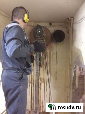 Алмазное сверление бурение резка дверных проемов Яблоновский - изображение 1