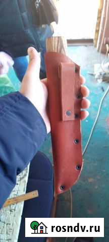 Якутский нож х12мф самодельный 61HRC Беломорск - изображение 1