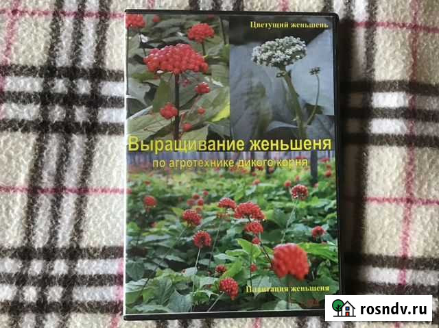 DVD фильм Выращивание женьшеня Тверь - изображение 1