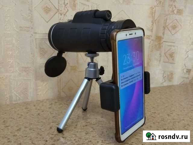 Монокуляр со штативом и держателем телефона Санкт-Петербург - изображение 1