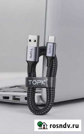 Кабель зарядный topk - Micro USB / Type C Ярославль - изображение 1