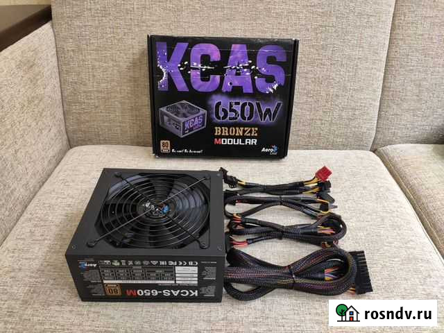 Блок питания AeroCool kcas-650M (650 Ватт) Иваново - изображение 1