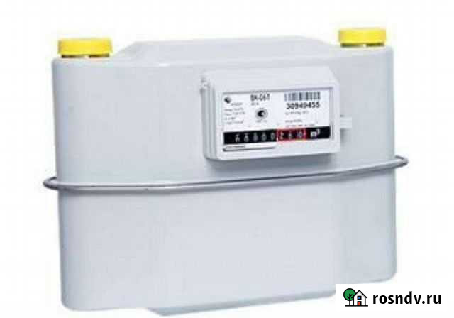 Газовый счётчик вк-G6, вк-G6T, G4, G4t. 2021г Апрелевка - изображение 1