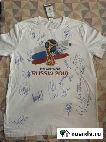 Футболка с автографом Иркутск - изображение 1