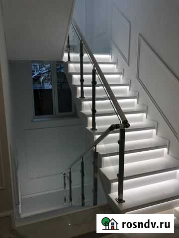 Лестница металлокаркас Обшивка изготовление лестни Казань - изображение 1