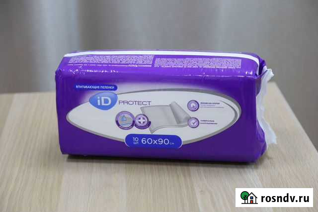 Впитывающие пеленки Protect 60x60 см 30шт Сочи - изображение 1