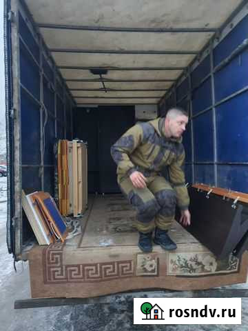 Вывоз мусора камаз/ переезд офиса/ грузчики Омск - изображение 1