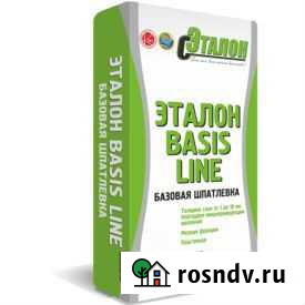 Состав для оштукатуривания и шпатлевания Эталон Лиски - изображение 1