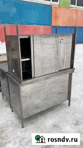 Столы-тумбы из нержавеющей стали Пермь - изображение 1