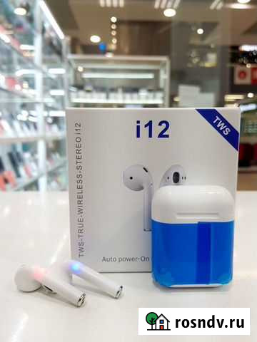 Наушники TWS i12 Ижевск - изображение 1