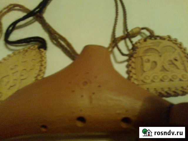 Обереги и флейта аутентичная северная глиняная Санкт-Петербург - изображение 1