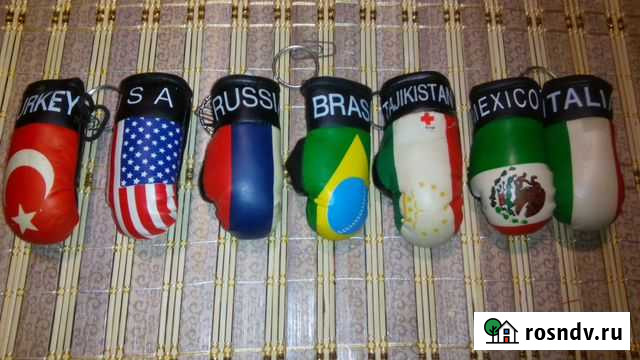 Брелоки - боксёрские перчатки 7шт Сергиев Посад - изображение 1