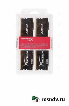 Оперативная память Kingston HyperX fury Black Seri Иркутск - изображение 1