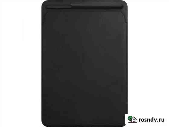 Чехол Apple Leather Sleeve для iPad Pro 12.9 black Новосибирск