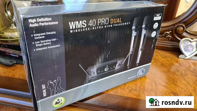 Akg wms 40 pro dual vocal set Махачкала - изображение 1