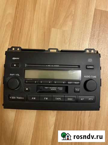 Штатная магнитола Toyota land cruiser prado 120 Петропавловск-Камчатский - изображение 1