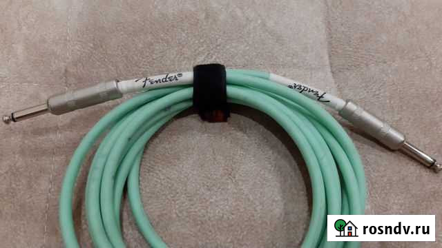 Кабель инструментальный fender 10 OR inst cable S Пенза - изображение 1