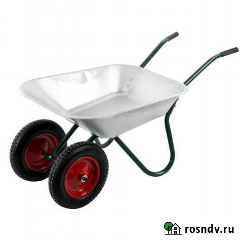 Тачка садовая двухколесная 180кг, 65л Чибис Пермь - изображение 1