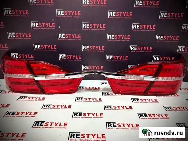 Стоп сигналы Тойота Camry 55 14-17г стиль мерседес Иркутск - изображение 1