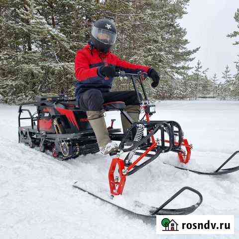 Мотобуксировщик ikudzo С лыжным модулем Барнаул
