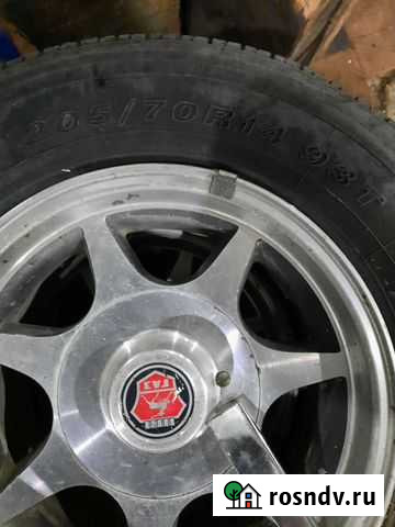 Литые диски с резиной r14 Печора - изображение 1