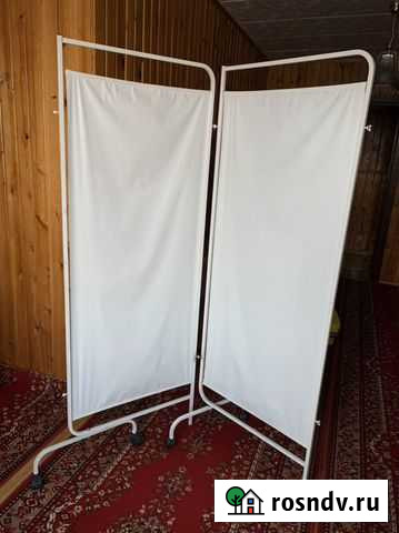 Ширма 2х секционная на колесах с сетрификатом Томск - изображение 1