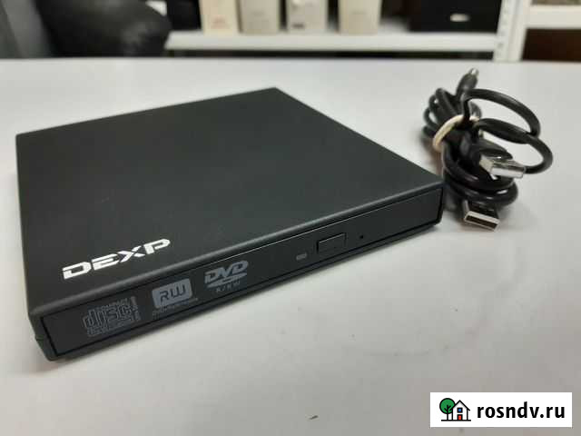 USB внешний DVD-RW dexp BlackBurn Иркутск - изображение 1