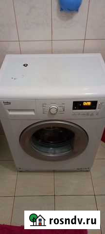 Стиральная машина beko 6 кг 1000об отжим Хабаровск - изображение 1