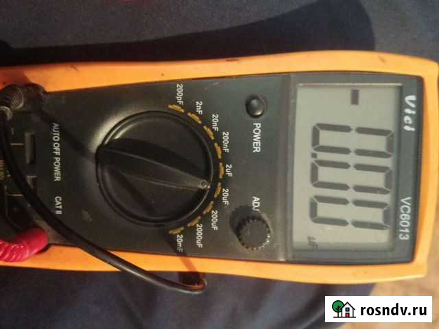 Мультиметр для проверки ёмкости кондесаторов Канск - изображение 1