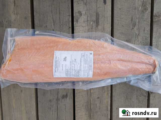 Семга филе (На коже) Хабаровск - изображение 1