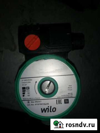 Водяной насос для отопления wilo Бердск - изображение 1