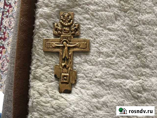 Крест антиквариат 18-19 век Лесосибирск - изображение 1